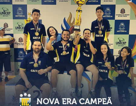 Nova Era faz bonito e é campeã geral dos Jogos Regionais em São Carlos.